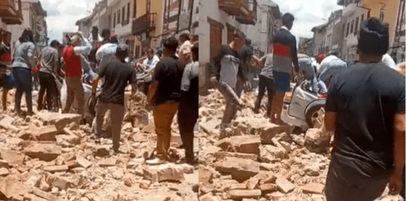 Temblor de magnitud 6.7 en Ecuador deja varios muertos y heridos Temblor de magnitud 6.7 en Ecuador deja varios muertos y heridos