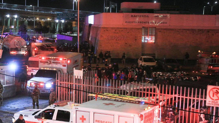 Cancillería confirma la muerte de 13 compatriotas en el incendio que consumió las instalaciones de un centro migratorio en Ciudad Juárez, México