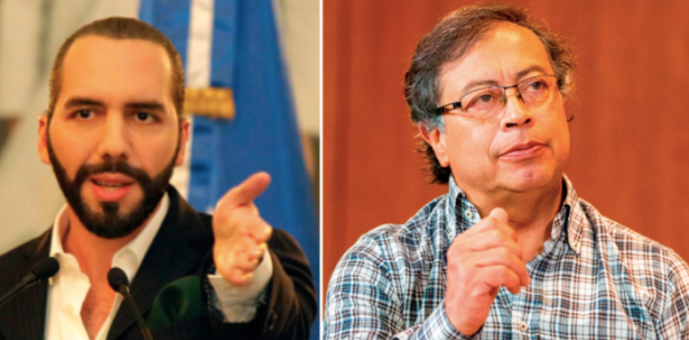 Bukele y Petro chocan nuevamente en Twitter tras incautar una nave con droga Bukele y Petro chocan nuevamente en Twitter tras incautar una nave con droga