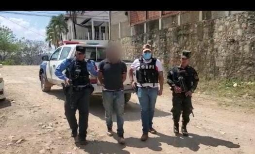 Por el delito de homicidio, policías capturan ciudadano en Santa Rita, Copán Por el delito de homicidio, policías capturan ciudadano en Santa Rita, Copán