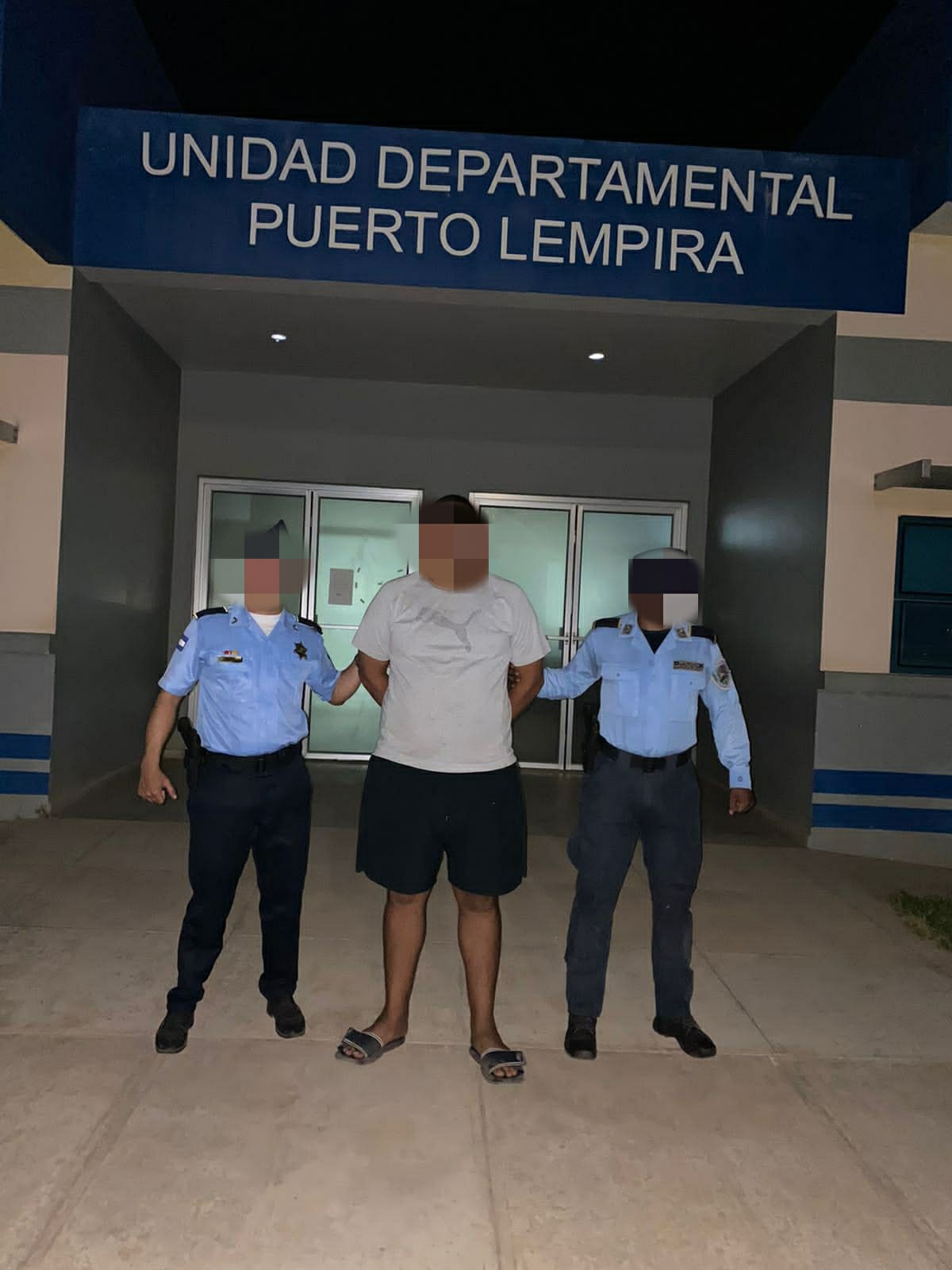 Por intentar asesinar a un funcionario policial, arrestan a un individuo en Gracias a Dios