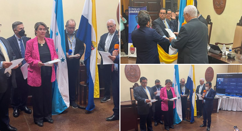 Consejo Universitario “en apego a la ley” reafirma a 7 miembros de la nueva Junta de Dirección Universitaria. Consejo Universitario “en apego a la ley” reafirma a 7 miembros de la nueva Junta de Dirección Universitaria.