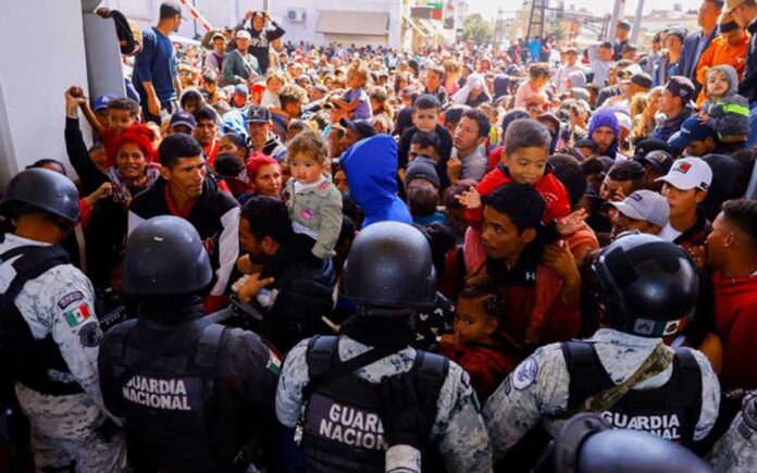 Durante 2023 México rescató 2 mil 368 menores migrantes hondureños Durante 2023 México rescató 2 mil 368 menores migrantes hondureños