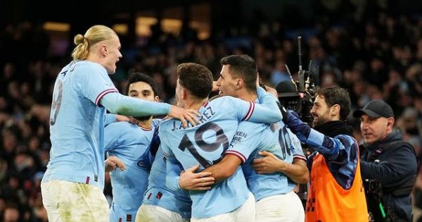 Con Julián Álvarez de titular, Manchester City goleó, se clasificó a la final de la FA Cup y espera por el United