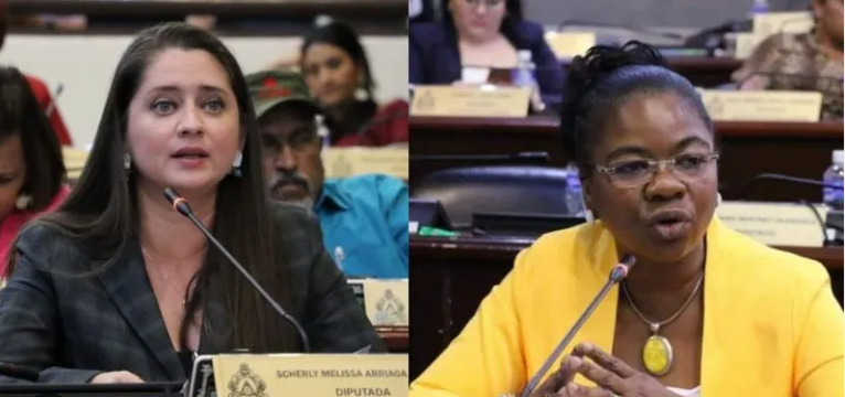 La diputada Johanna Bermúdez y su similar Scherly Arriaga se “bajan el canasto” en un fuego cruzado