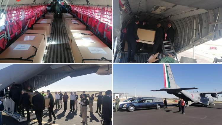 Cuerpos de hondureños muertos en incendio en México llegan este martes