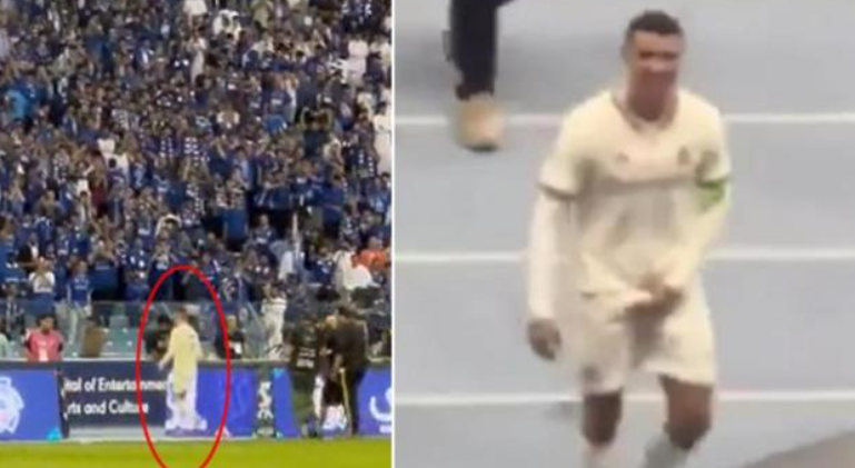 ¡Puede ser deportado de Arabia! Cristiano Ronaldo en problemas por polémico gesto