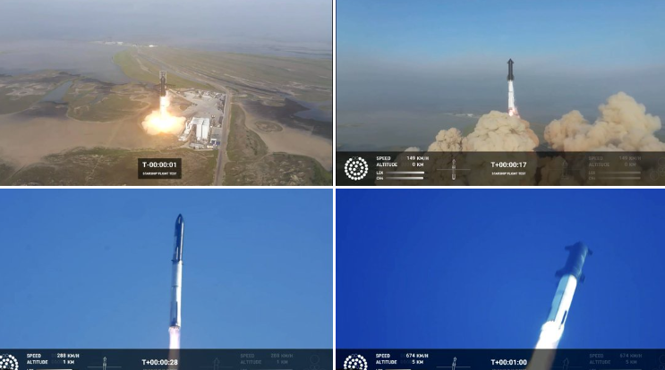 El cohete Starship de SpaceX explota tras despegar con éxito desde Texas