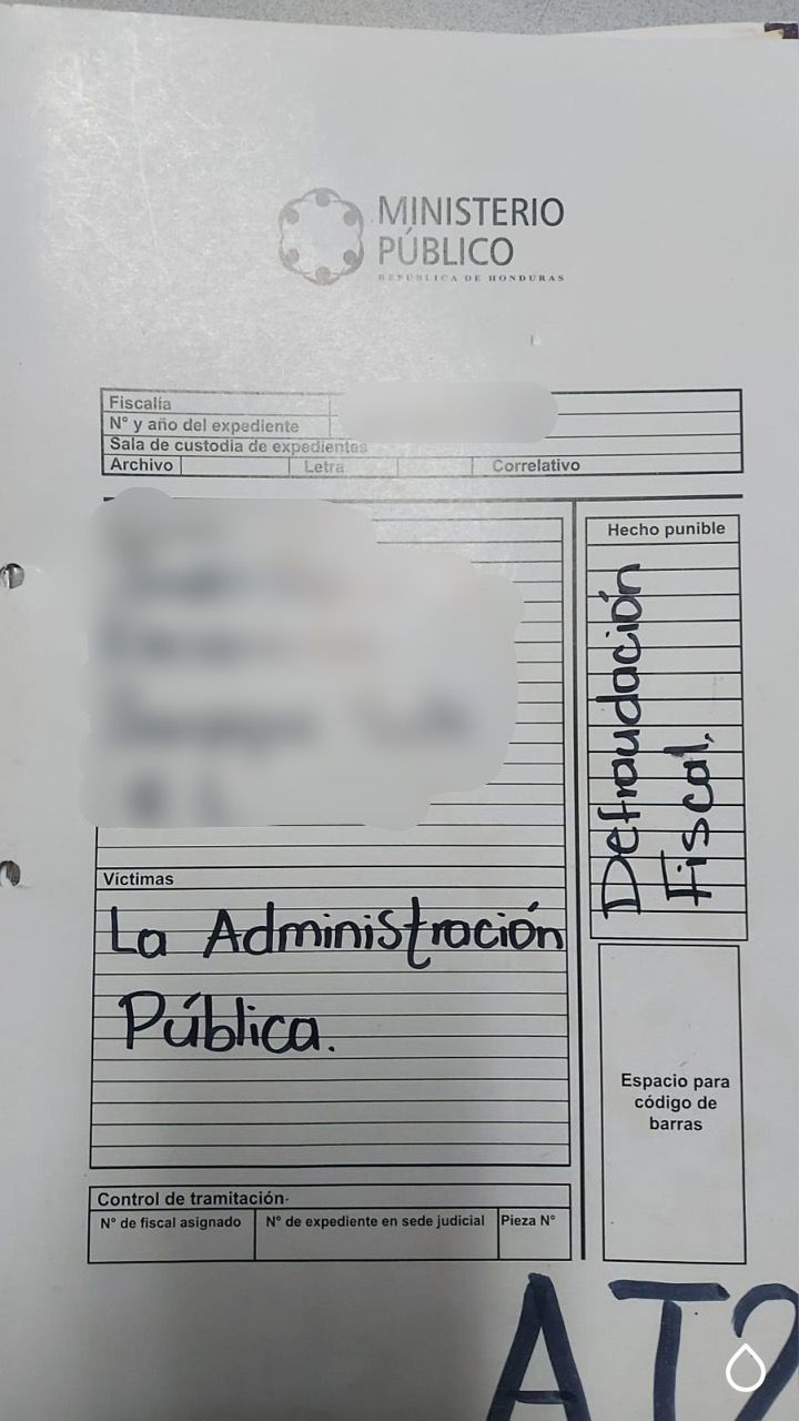 Fiscalía Contra los Delitos Tributarios recupera casi un millón de lempiras no declarados a favor del Estado