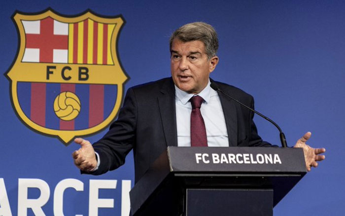 Laporta acusa a Tebas de «irresponsable» y al Real Madrid de «cinismo»