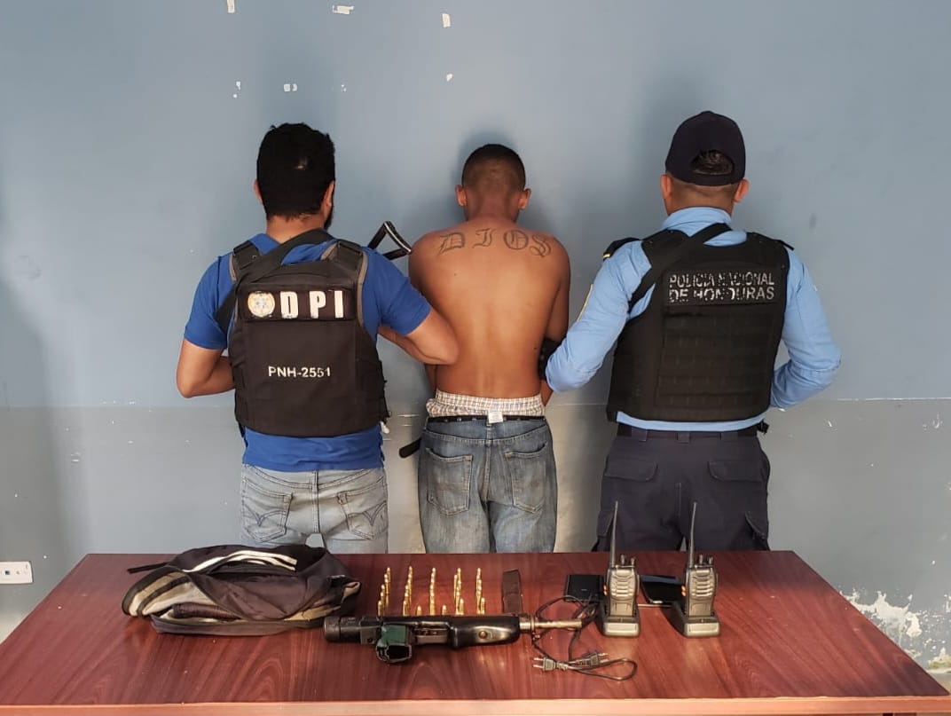 Agentes de la DPI arrestan a «El Manteca» presunto miembro de la MS-13