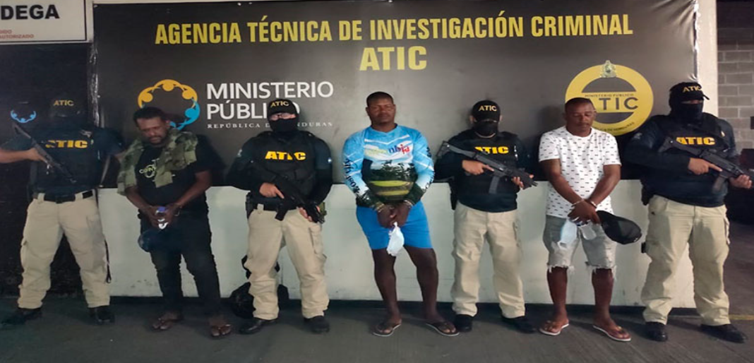 Condenan a más de 11 años de cárcel a dos hondureños y un colombiano