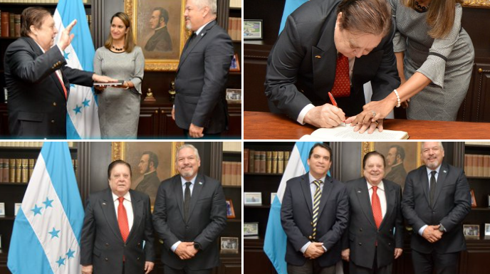 Juramentan a Carlos Orbin Montoya como embajador en Costa Rica Juramentan a Carlos Orbin Montoya como embajador en Costa Rica