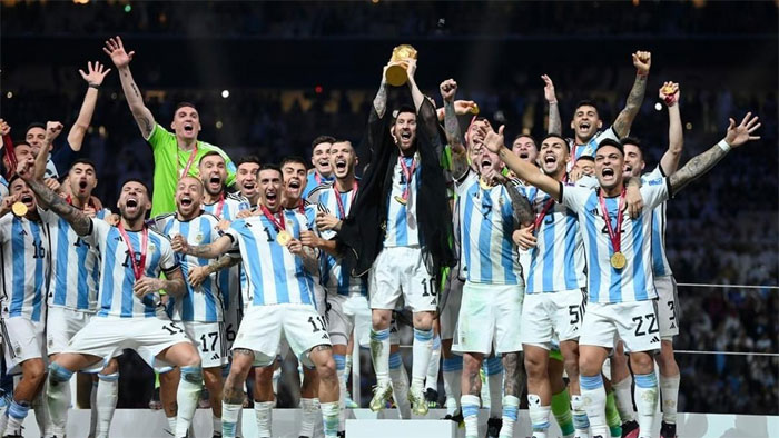 Messi: «El Mundial llegó al final de mi carrera, pero fue lo más lindo» Messi: «El Mundial llegó al final de mi carrera, pero fue lo más lindo»