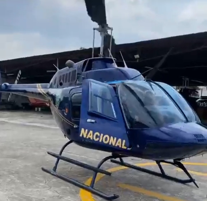 La Policía Nacional realiza monitoreo aéreo de la gran final