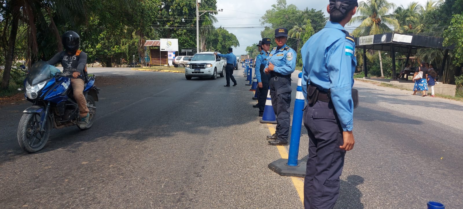 Fuertes operativos en Tela, Atlántida para contrarrestar la delicuencia