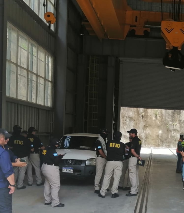 Agentes de la ATIC llegan a la Central hidroeléctrica Patuca III tras la denuncia del gerente de la ENEE
