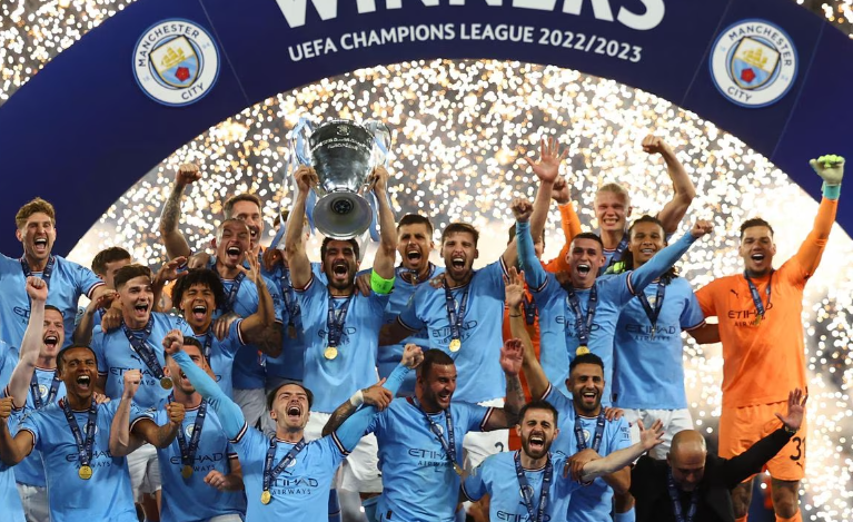 Manchester City en el nuevo campeón de la Champions League