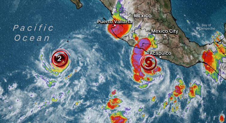 Tormenta tropical Beatriz gana fuerza en Pacífico mexicano Tormenta tropical Beatriz gana fuerza en Pacífico mexicano