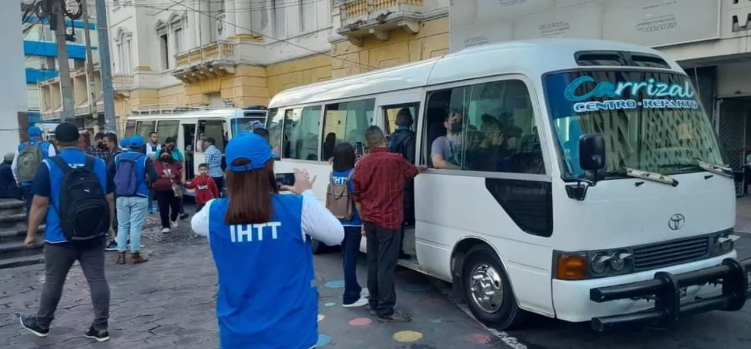 IHTT censa a más de 366 mil usuarios del transporte urbano para proyecto de bonos