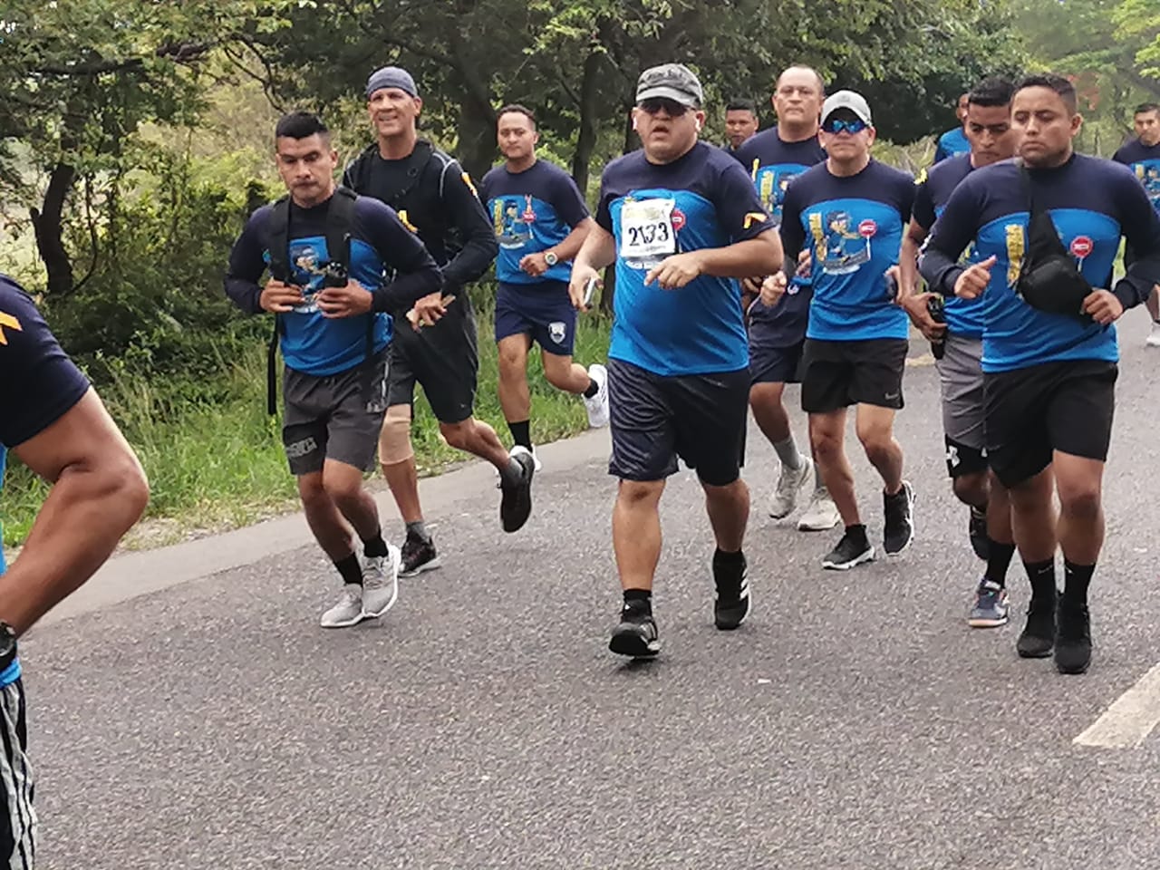 La Policía Nacional realiza maratón a beneficio de la Fundación Hondureña para el niño con cáncer
