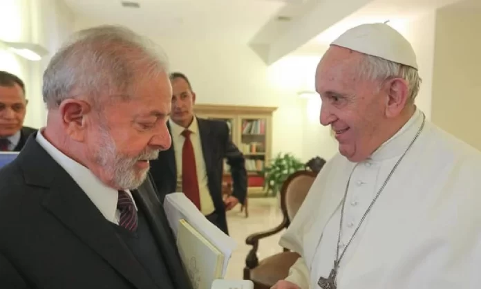 Lula se reunió con el papa Francisco