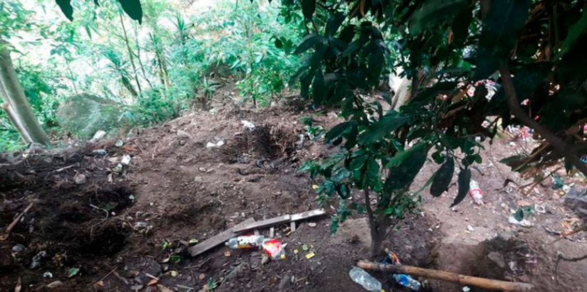 Colonia Villanueva: En cementerio clandestino encuentran cadáveres