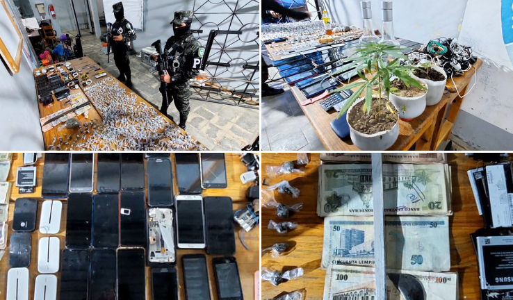 Operación Fe y Esperanza: Hallan drogas, routers y cámaras en cárceles de Yoro y El Paraíso Operación Fe y Esperanza: Hallan drogas, routers y cámaras en cárceles de Yoro y El Paraíso