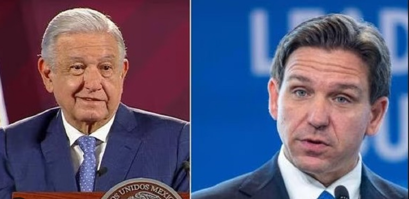 López Obrador pide no votar por DeSantis ante la nueva ley antiinmigrantes de Florida