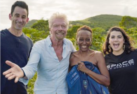 Una madre y su hija volarán al espacio con Virgin Galactic Una madre y su hija volarán al espacio con Virgin Galactic