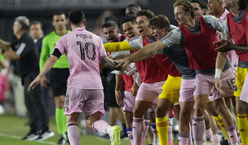 Este es el impresionante gol que anotó Lionel Messi en su debut con Inter Miami