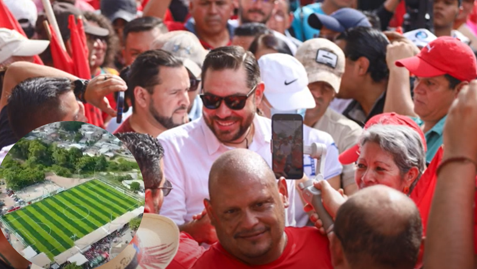 Renovado complejo deportivo en Colonia Alemán gracias al esfuerzo del Diputado Jorge Cálix