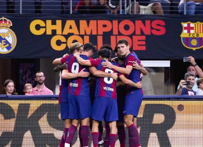 Dembélé se reivindica y el Barcelona golea 3-0 al Madrid Dembélé se reivindica y el Barcelona golea 3-0 al Madrid