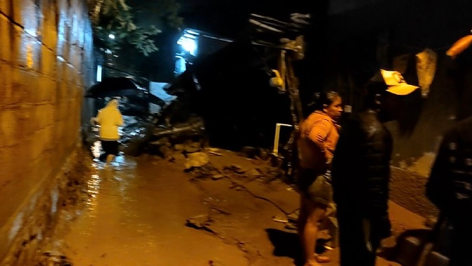 Unas 45 viviendas afectadas por lluvias en Copán Unas 45 viviendas afectadas por lluvias en Copán