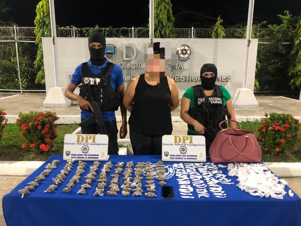 Detienen a «La Katy» miembro activo de la pandilla 18