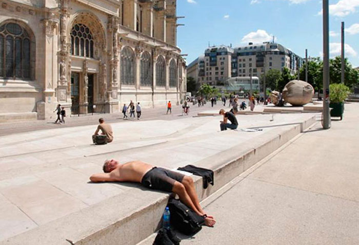 Francia afronta su primera ola de calor