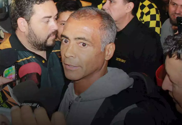 Romario causa sensación en su visita a Bolivia Romario causa sensación en su visita a Bolivia