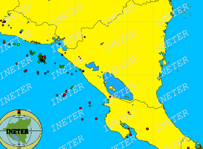 Aumentan a 104 las réplicas tras el sismo de 6.8 con epicentro en la costa de El Salvador