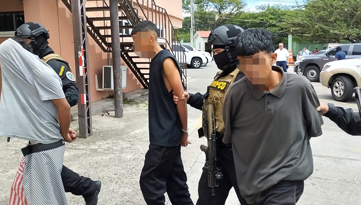 Dipampco captura a pandilleros que cobraban extorsión en el Valle de Amarateca