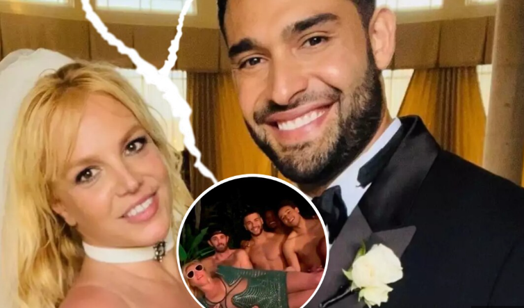 Britney Spears celebra su divorcio con una fiesta