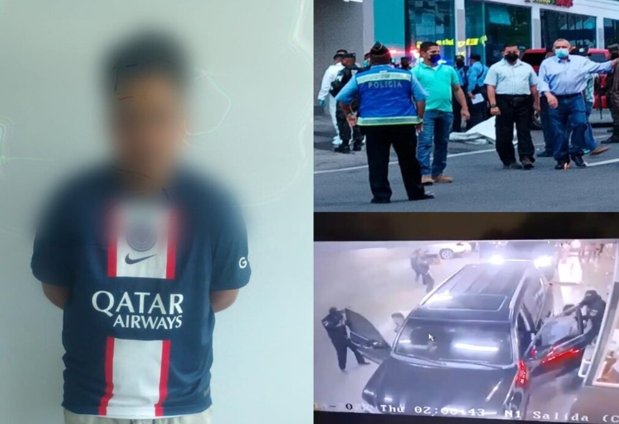 Expresidente Porfirio Lobo se siente satisfecho con el trabajo realizado por las autoridades policiales en el caso de la muerte de su hijo Saíd