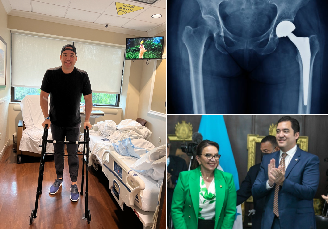 Hijo de la presidenta Xiomara de Zelaya se opera en EEUU porque no encontró hospitales en Honduras