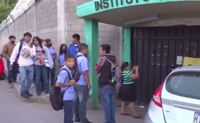 Estudiantes se toman el instituto Saúl Zelaya Jiménez