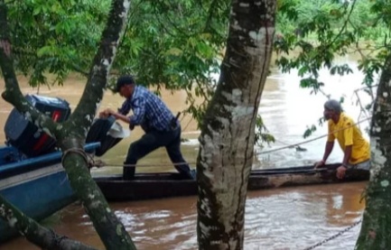 Emergencia por lluvias en Patuca, Olancho