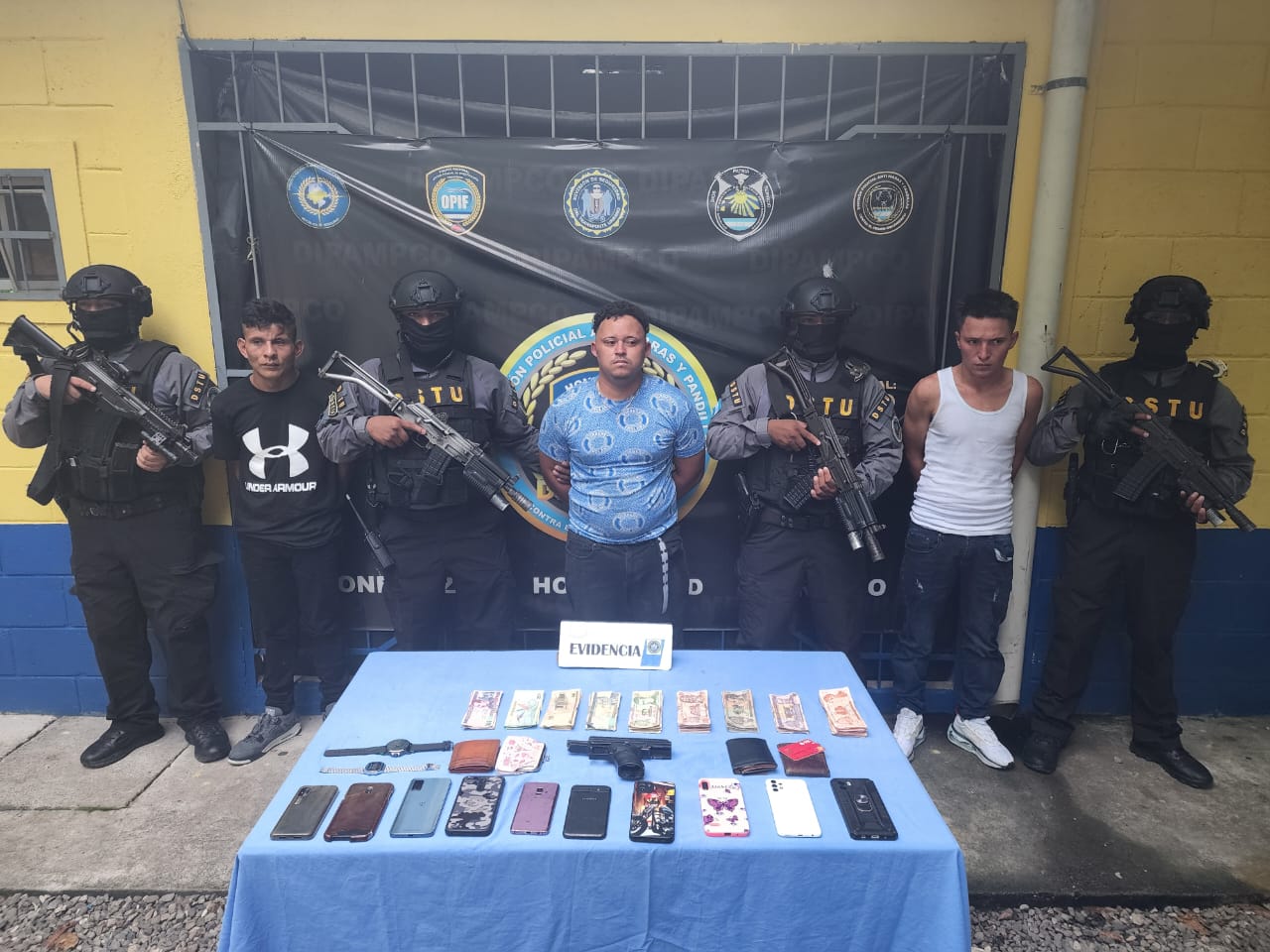 Capturan a tres ladrones en San Pedro Sula