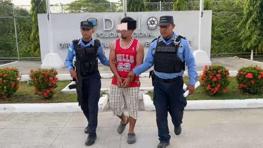 Capturan a miembro de la MS-13 quien estaba prófugo por el delito de homicidio en el Valle de Sula