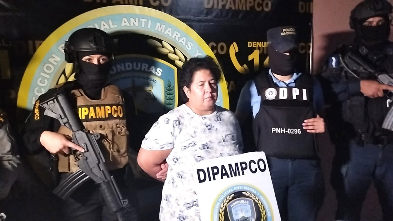 Una fémina vinculada a la venta y distribución de drogas es capturada por la DIPAMPCO en la capital
