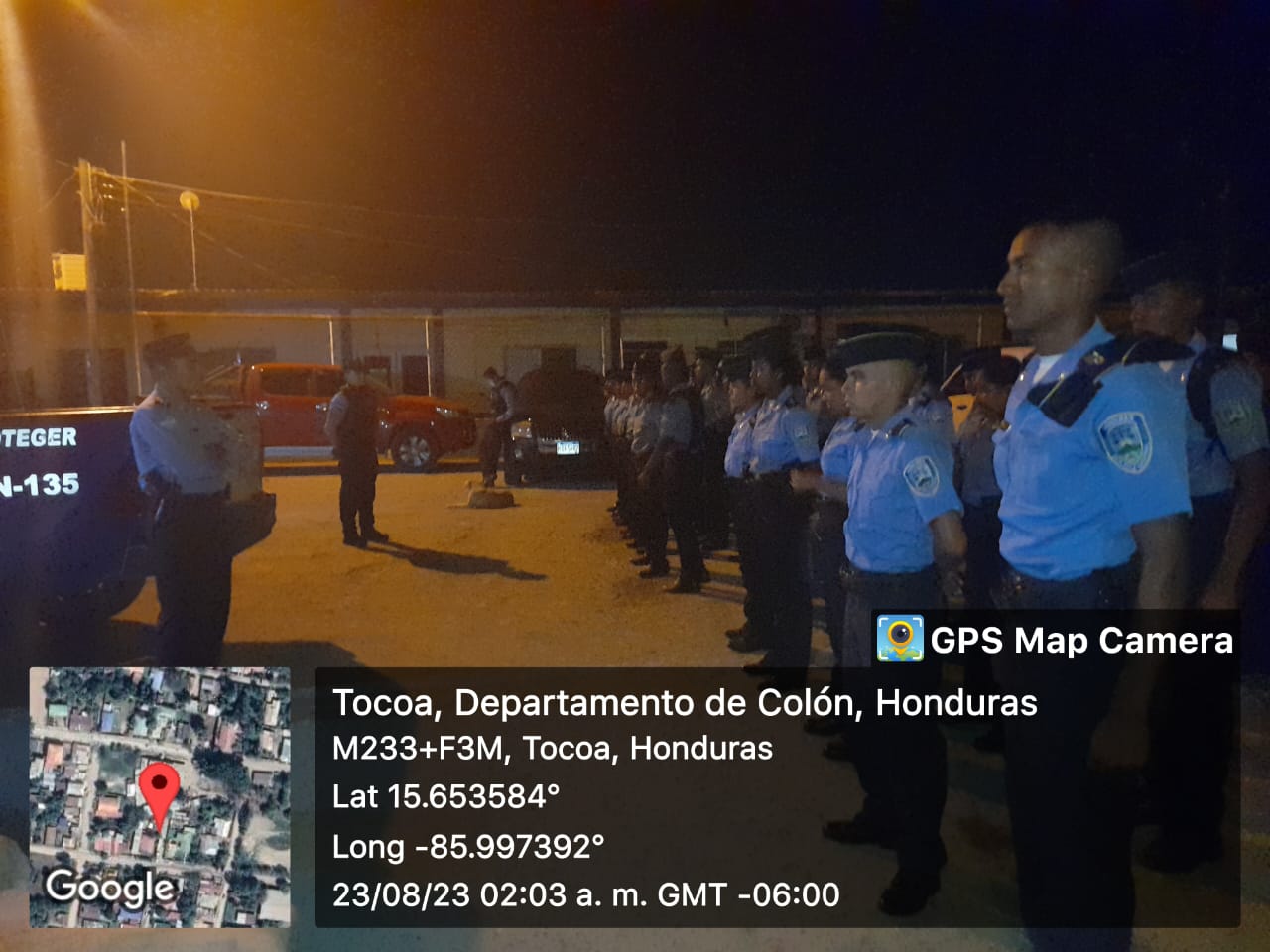 Al departamento de Colón llega refuerzo policial para fortalecer la operatividad