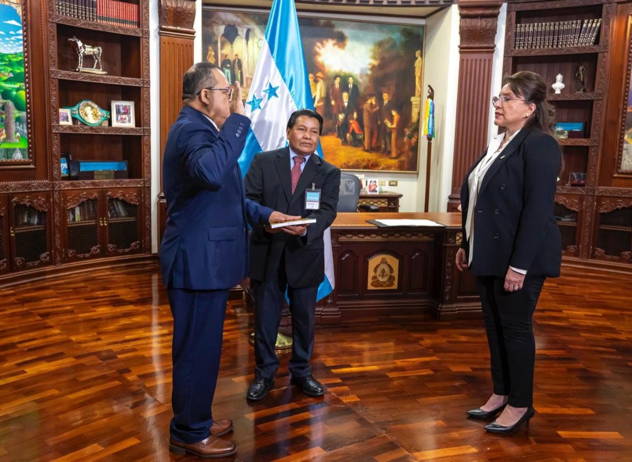 Presidenta Castro destaca trabajo del Secretario de Seguridad Gustavo Sánchez por su compromiso en combatir la delincuencia en el país