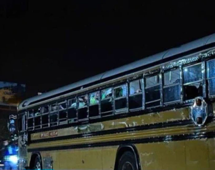 Tres muertos deja ataque a bus donde viajaban aficionados del Marathón